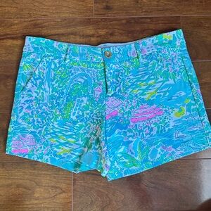 Lilly Pulitzer Callahan Shorts Sunshine City size 6